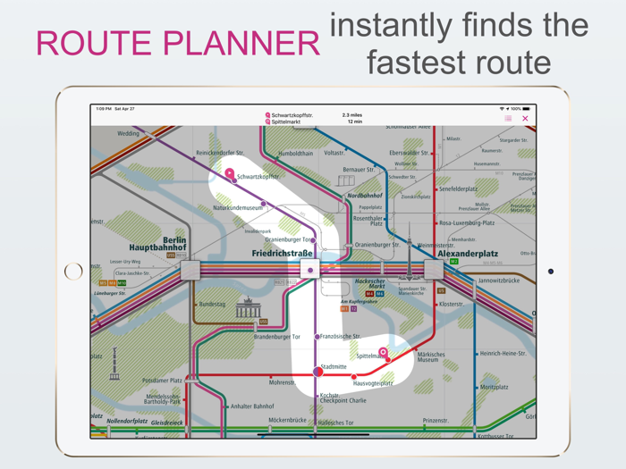 City Rail Map - Travel Offline