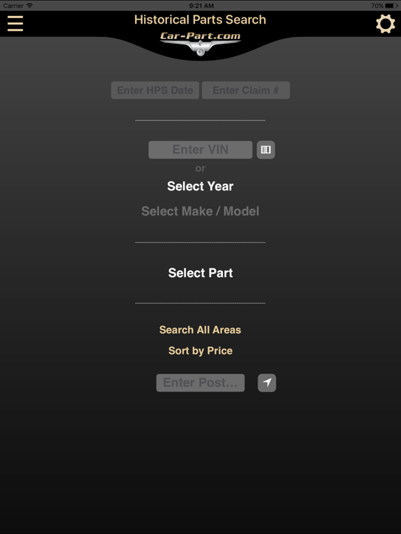 Screenshot #4 pour Historical Part Search