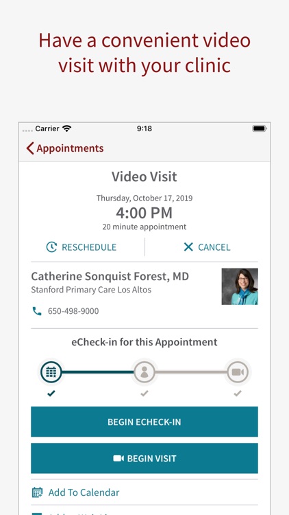 Stanford Health Care MyHealth