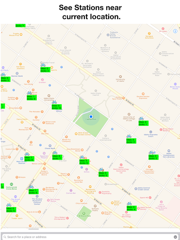 Screenshot #4 pour Bike Stations Boise