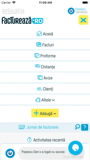 factureaza.ro app screenshot 4