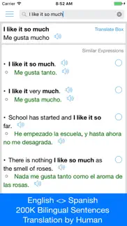 spanish translator offline iphone screenshot 1