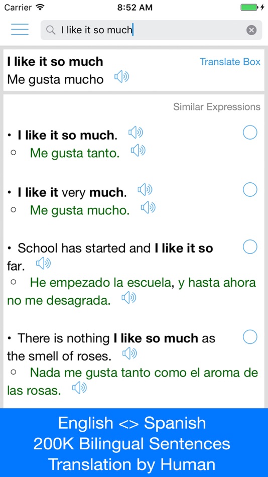 #1. Spanish Translator Offline (iOS) Podle: Xung Le