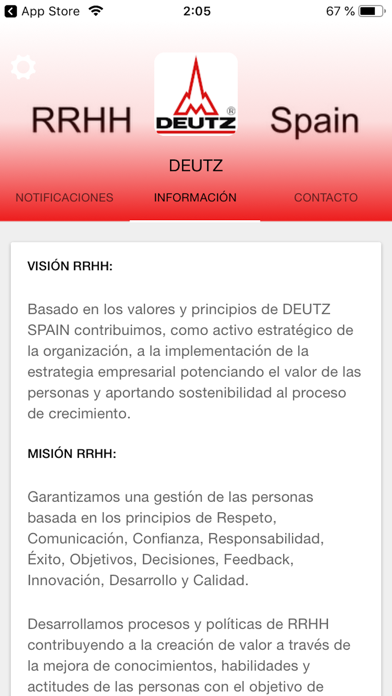 Screenshot #3 pour RRHH-Deutz Spain