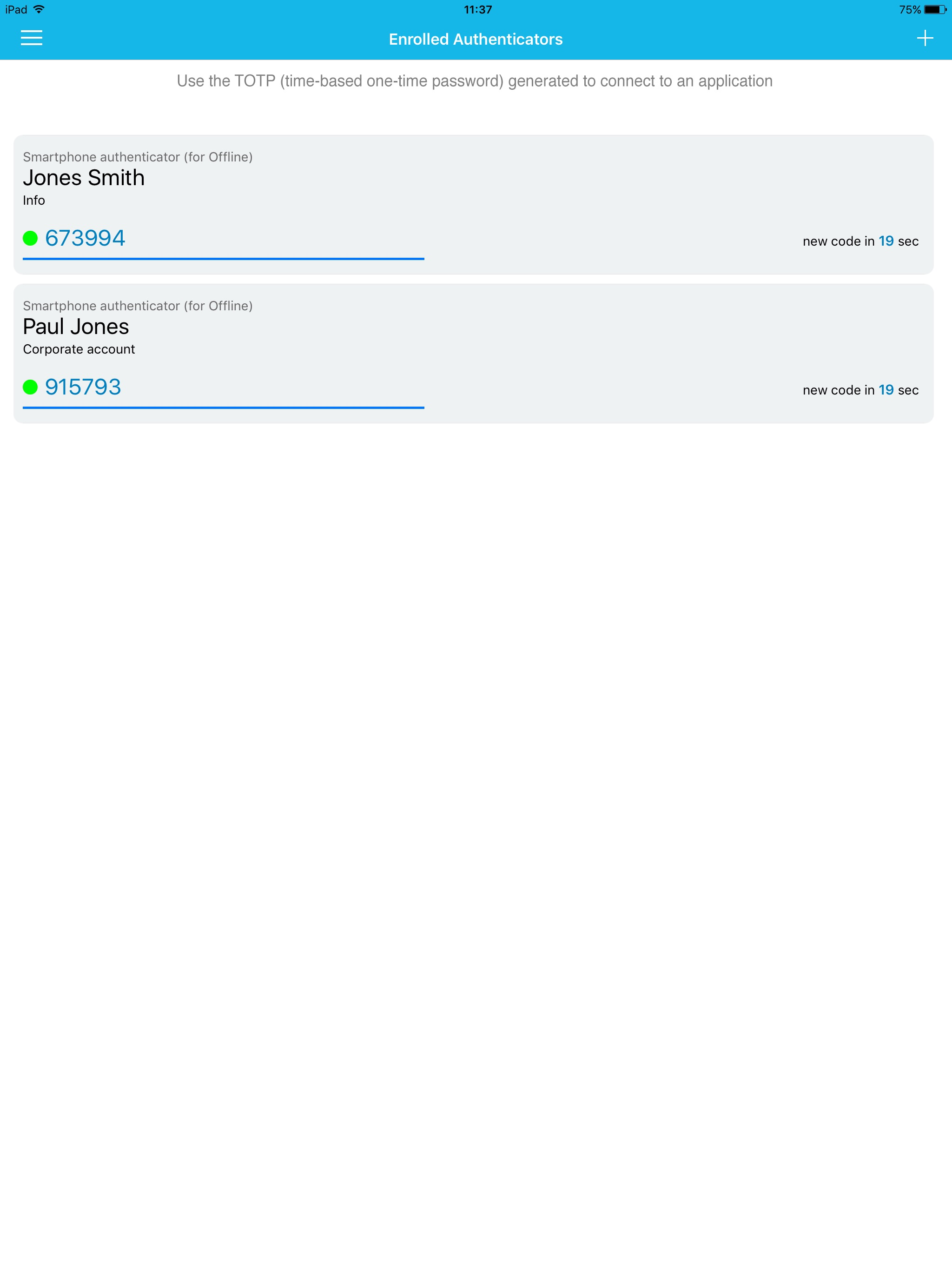 OT Advanced Authentication screenshot 6