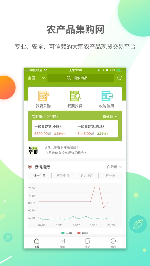 【图】农产品集购网(截图1)