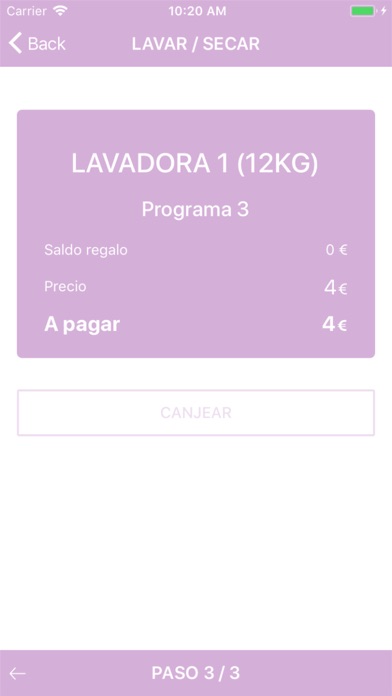 Tu Lavandería Screenshot