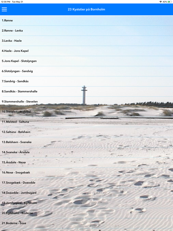Screenshot #4 pour Kyststier på Bornholm