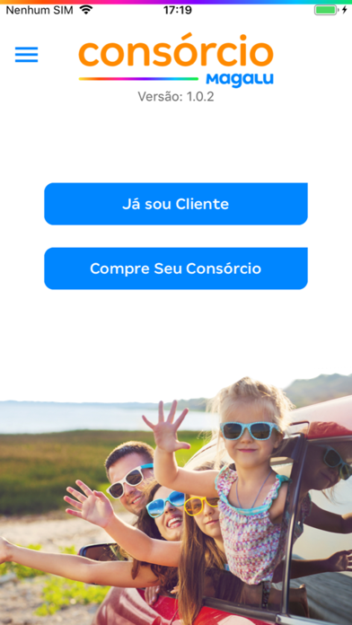 Consórcio Magalu - Cliente Screenshot