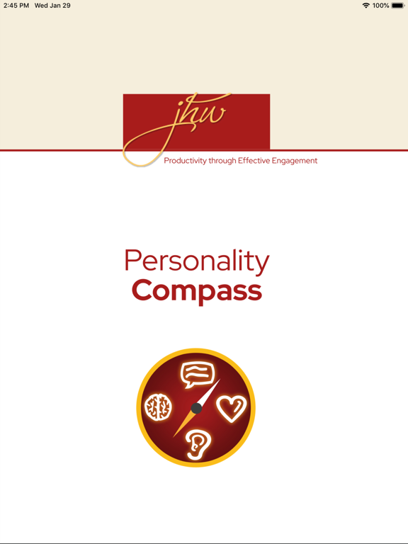 Screenshot #4 pour JHW Personality Compass