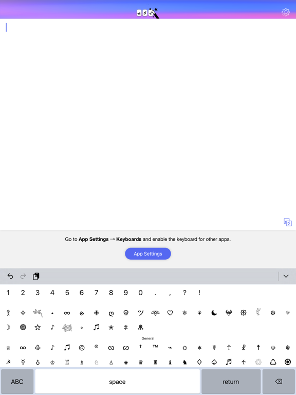 Screenshot #6 pour Text Designer Keyboard