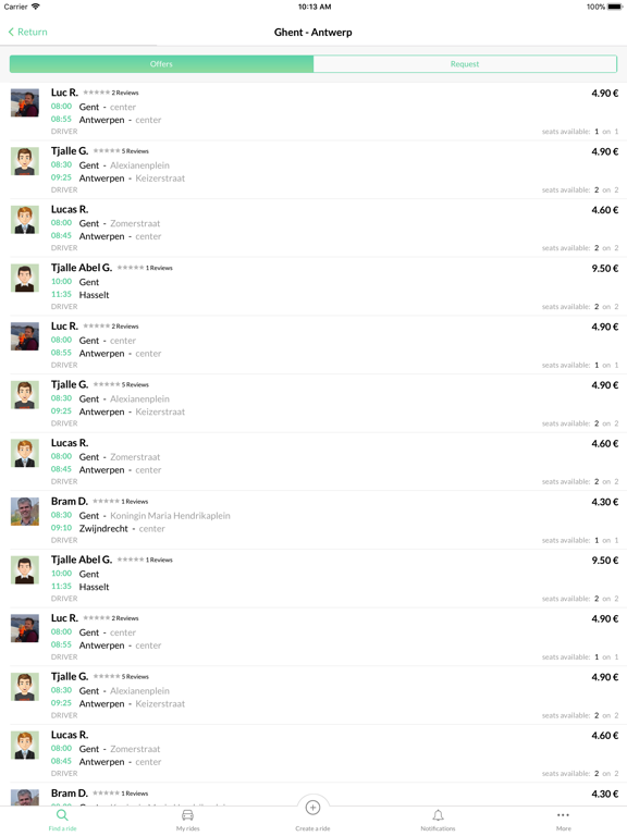 Screenshot #5 pour Carpool avec Mpact