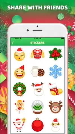 Game screenshot Christmas Stickers Emoji 2022 apk