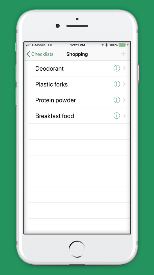 #2. Checky - Checklist Manager (iOS) 由: Trevor Steele