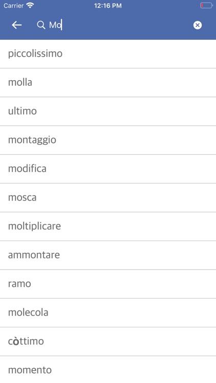 Italian-Portuguese Dictionary screenshot-4
