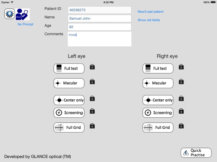 MRF Glaucoma Lite