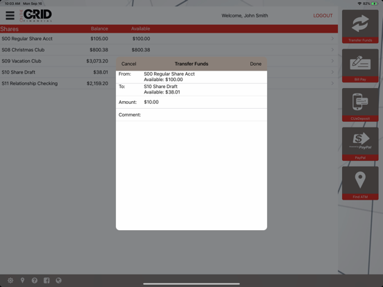 Screenshot #6 pour On The Grid Financial Mobile
