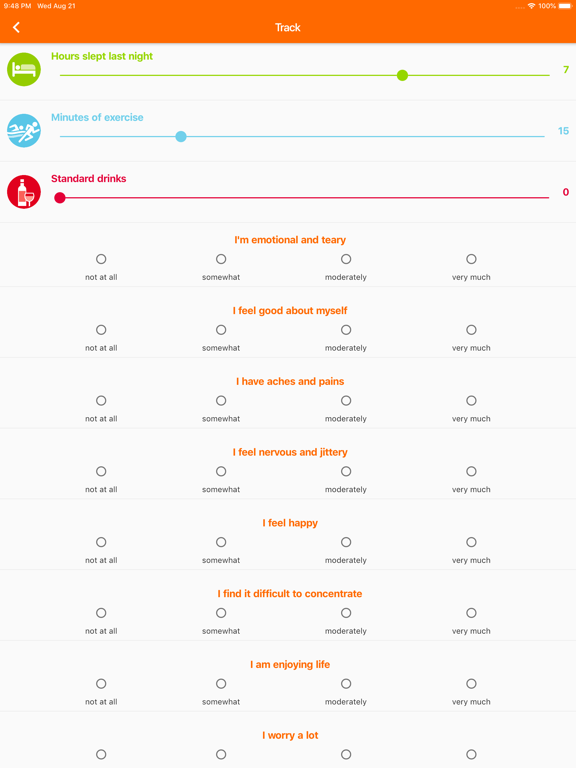 Screenshot #6 pour LIFEBACK TRACKER