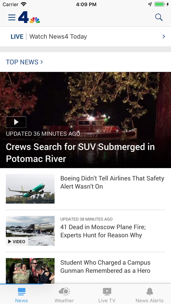 【图】NBC4 Washington(截图1)