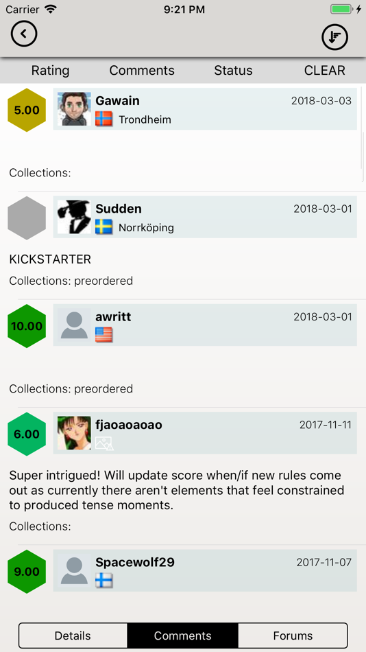 #5. BGG BoardGames Information (iOS) 由: Emilio Exposito Cordobes