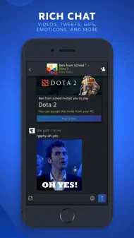 Steam Chat iphone bilder 2
