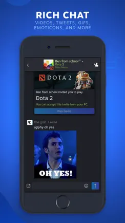 Steam Chat iPhone image 2