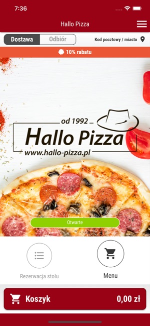 Hallo Pizza On The App Store