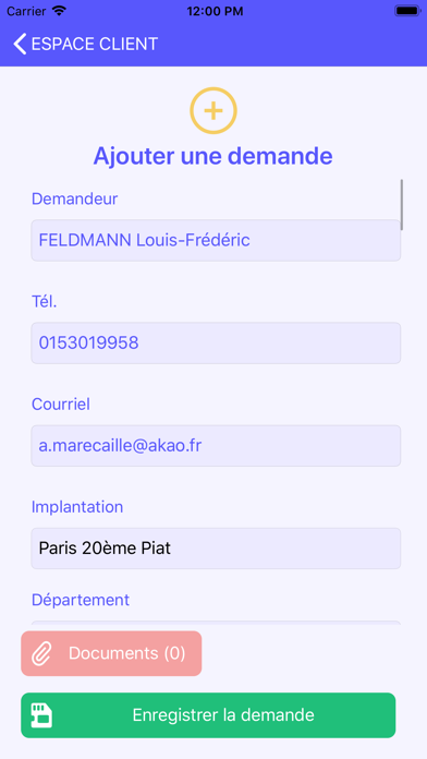 App screenshot