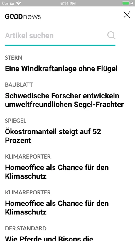 Good News App