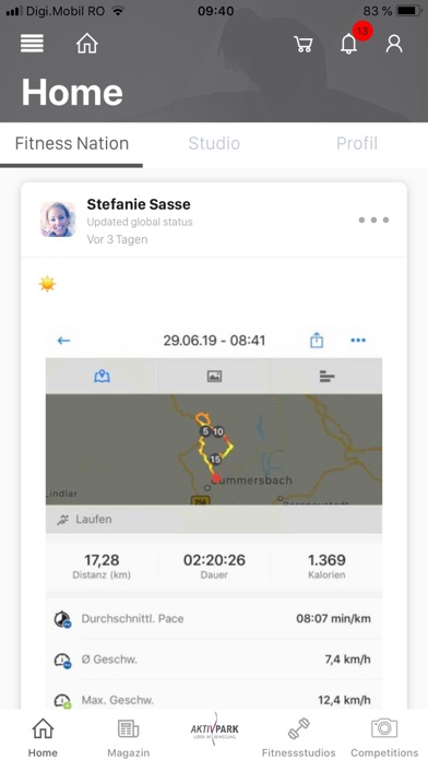 Aktivpark Screenshot