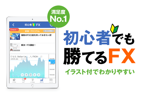 FX 初心者入門ナビ - FX 講座 - 簡易 FX アプリのおすすめ画像1