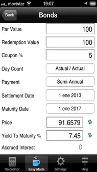 Financial Calculator iphone bilder 3