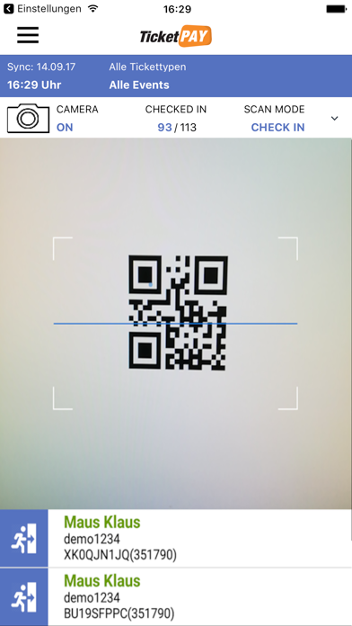 Screenshot #2 pour TicketPAY Manager