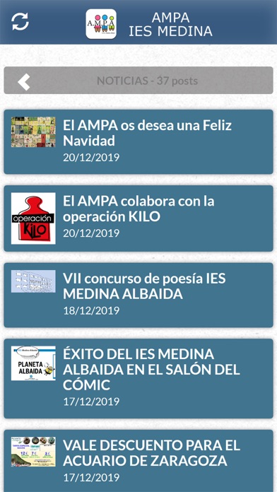 Screenshot #2 pour AMPA IES MEDINA ALBAIDA