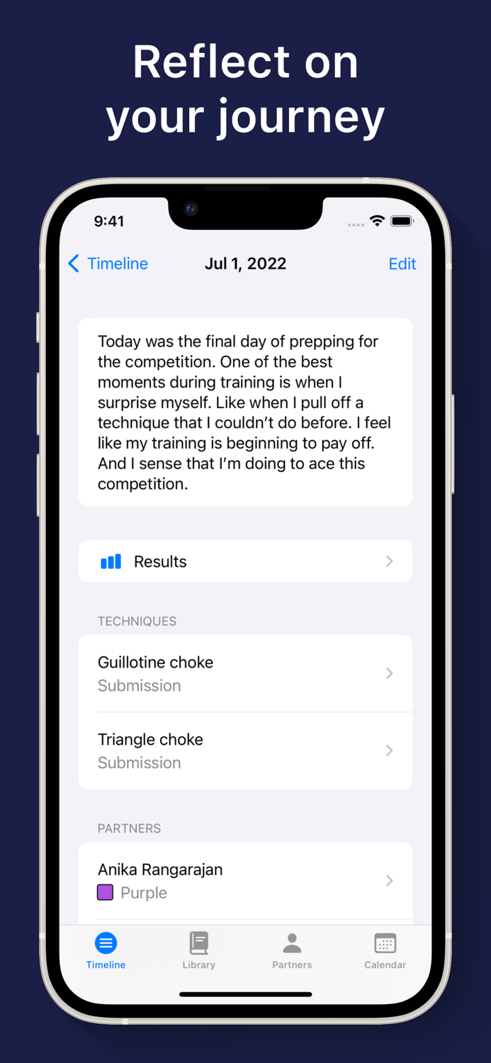 Martial Arts Training Journal