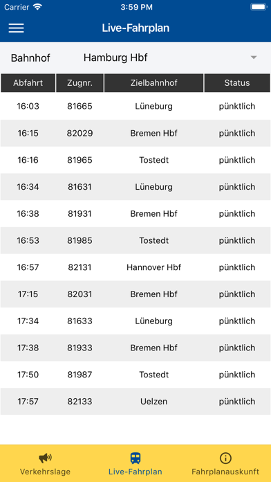 Mein metronom Screenshot