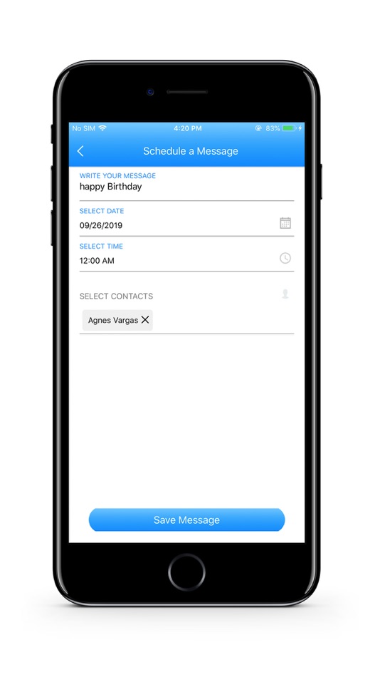 #3. Text-You-Later (iOS) بواسطة: Mobile App Fund