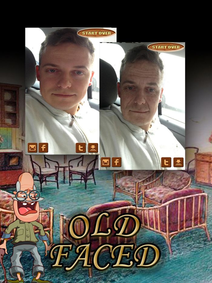 OldFaced - Old Age Photo Booth