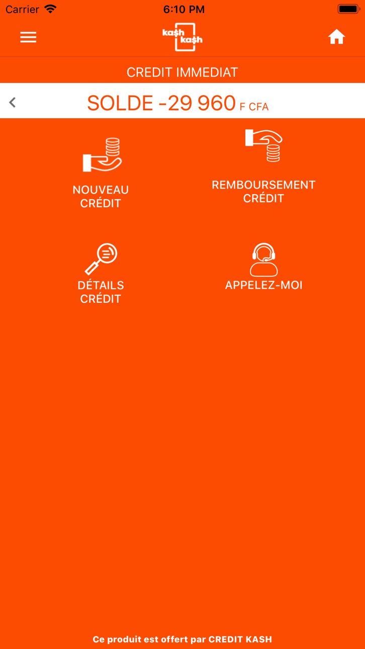 iPhone screenshot