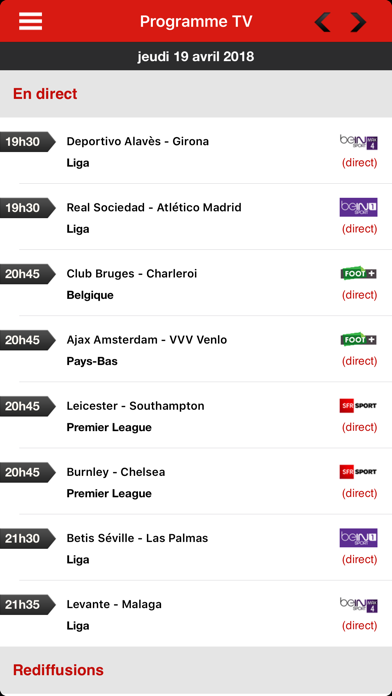 Top Mercato : transferts foot Screenshot