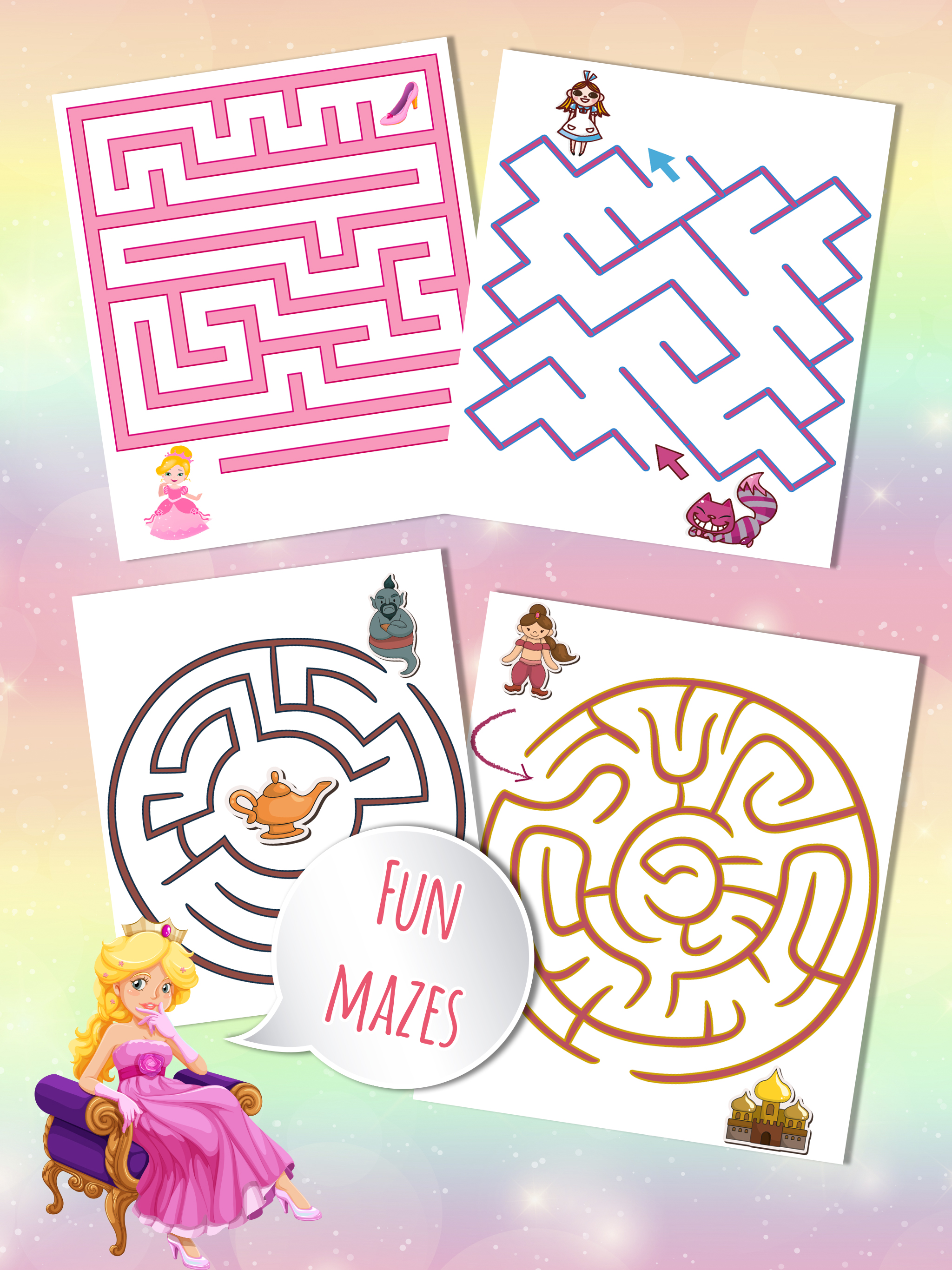 Classic Labyrinths for Girls screenshot 5