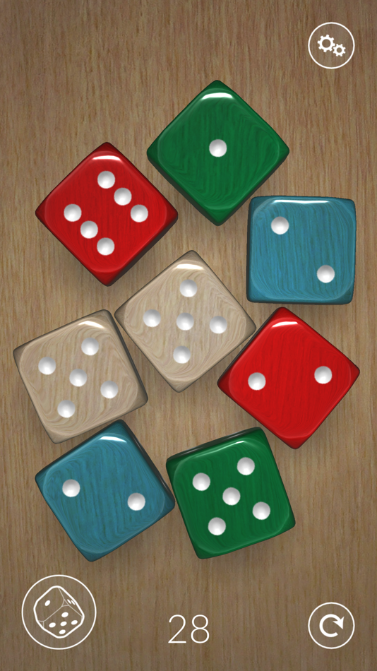 #4. Dice Bag - 3D dice (iOS) 来自: Lost Minds