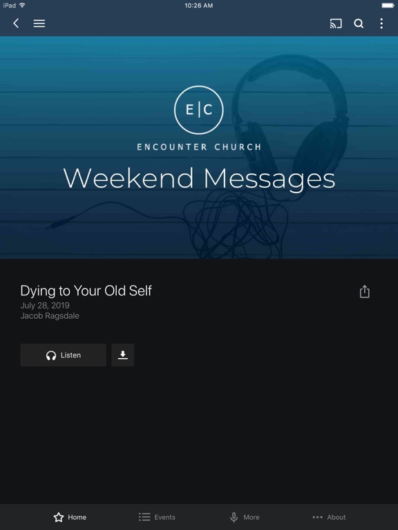 Screenshot #6 pour Encounter Church PA