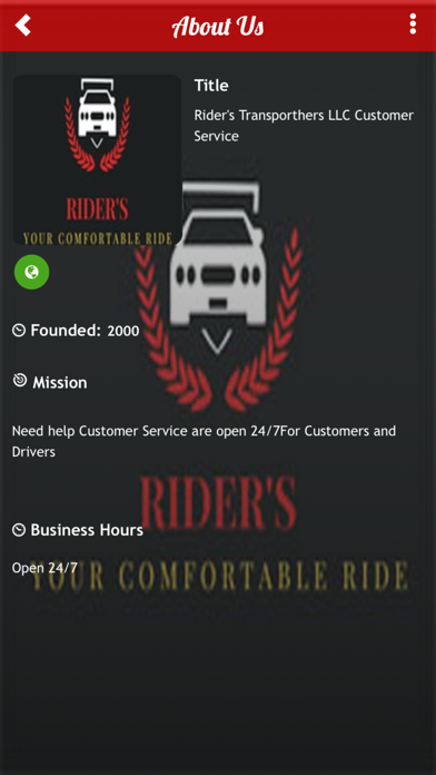 Riders client screenshot 2