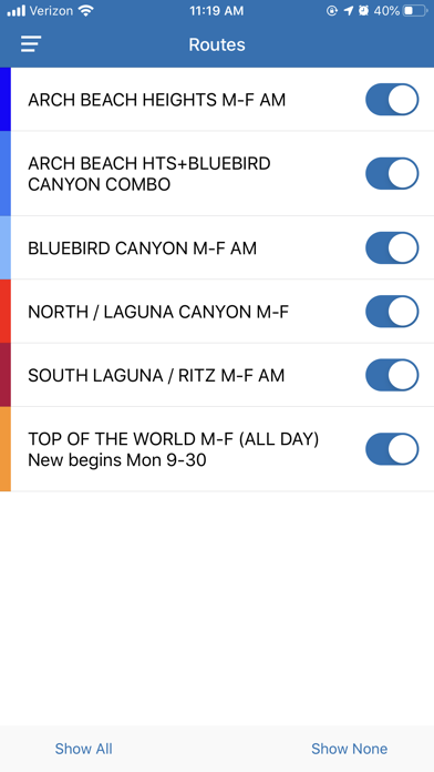 Laguna Beach Trolley App screenshot 4