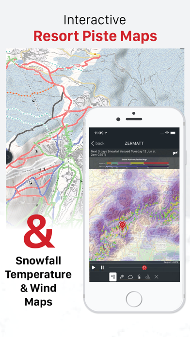 Snow-Forecast.comスクリーンショット