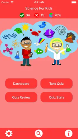 Game screenshot Science for Kids Quiz mod apk