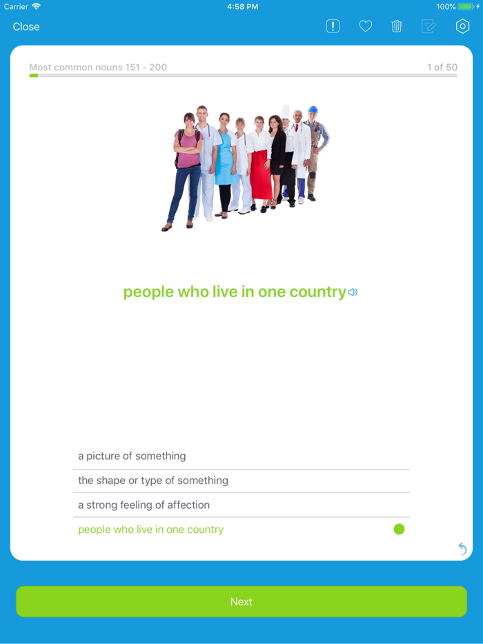 Learn English - Voc App