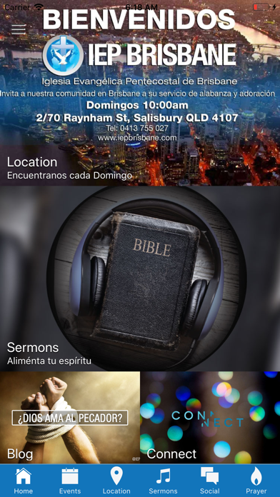 IEP Brisbane Screenshot