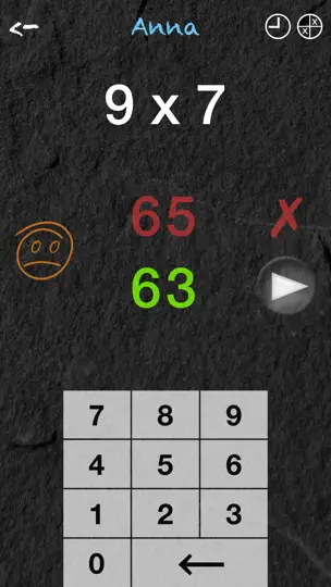 Captura de pantalla de Multiply Me 1x1 en iPhone 1